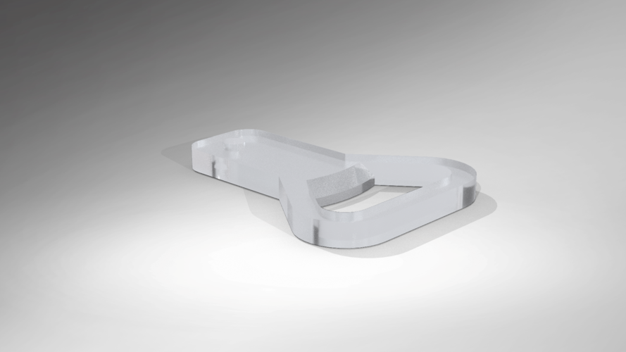 Keychain bottle opener