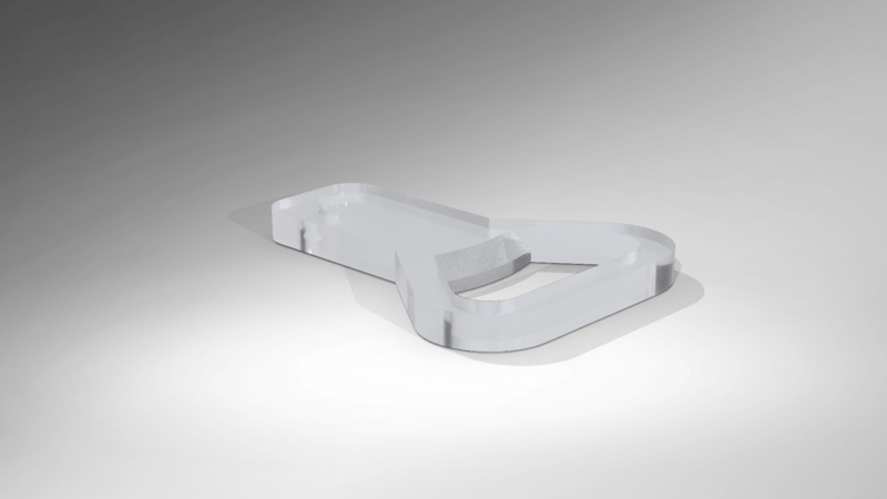 Keychain bottle opener