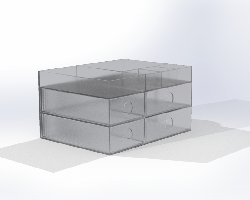 Organizer with drawers