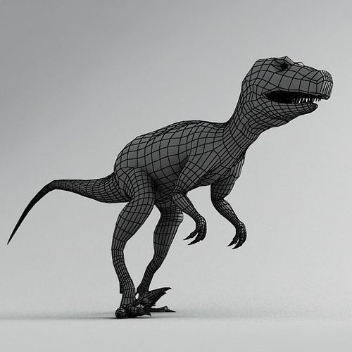 Deinonychus model 3D 3D Print 53245