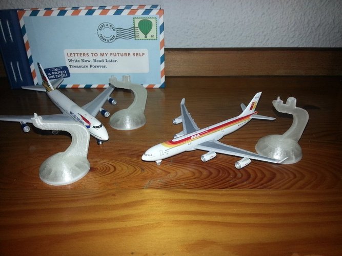 Pedestal for miniatures airplanes 3D Print 53251