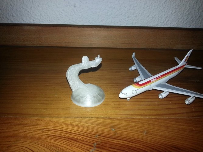 Pedestal for miniatures airplanes 3D Print 53253