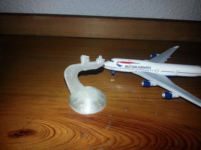 Pedestal for miniatures airplanes 3D Print 53254