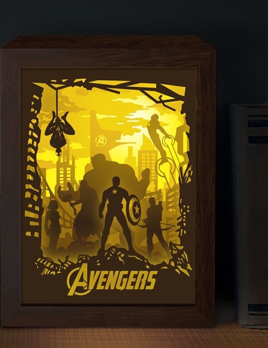 avengers lightbox 3D Print 532576