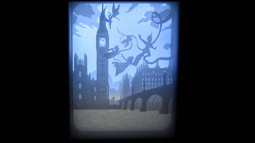 peter pan lightbox 3D Print 532632