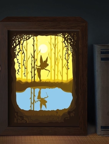 tinkerbell lightbox 3D Print 532645