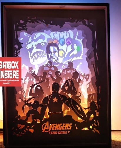 avengers 2 lightbox 3D Print 532654