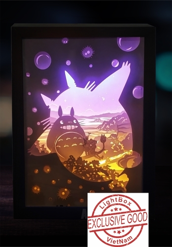 totoro lightbox 3D Print 532675