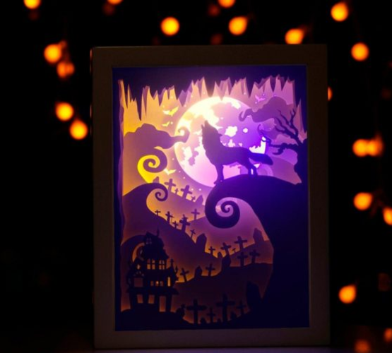 hallowen v 7 lightbox 3D Print 532764