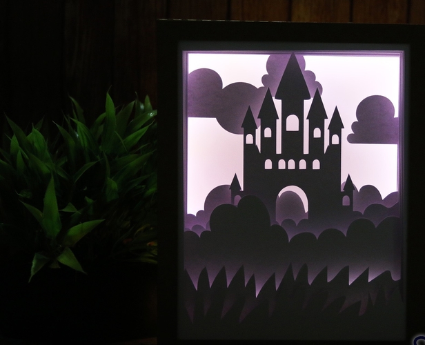 Royal Castle light box 3D Print 532899