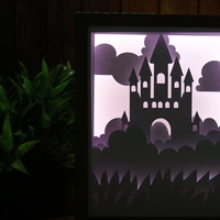 Small Royal Castle light box 3D Printing 532899