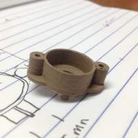 Small XYZ Da Vinci 1.0 Y axis bearing holder 3D Printing 53298