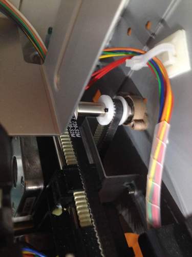 XYZ Da Vinci 1.0 Y axis bearing holder 3D Print 53300