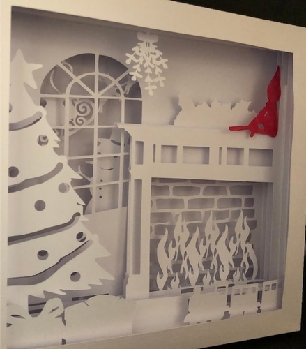 Elf on the Shelf lightbox 3D Print 533030