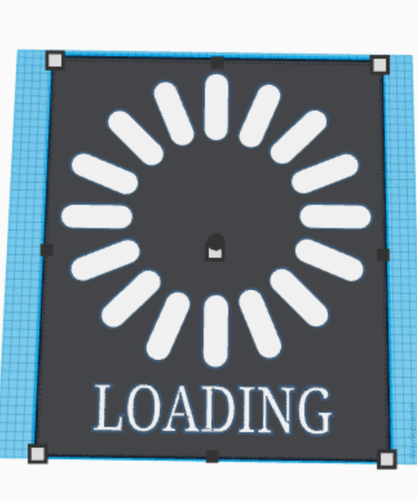 Loading sign 3D Print 533033