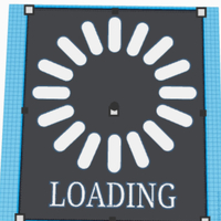 Small Loading sign 3D Printing 533033