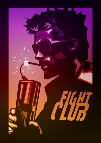 Fight Club lightbox 3D Print 533080