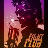 Small Fight Club lightbox 3D Printing 533080