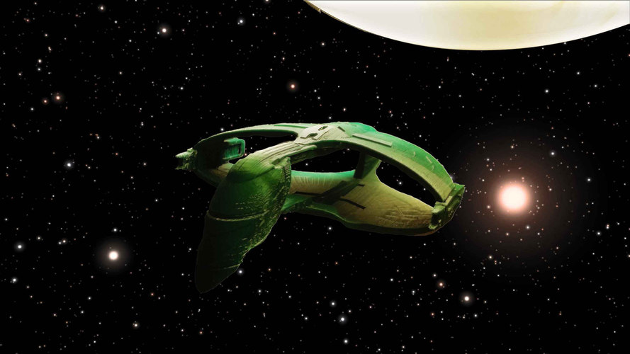Romulan 'Warbird' Disruptor Array - D'deridex Class 3D Print 53318