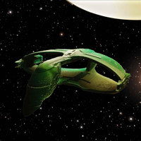 Small Romulan 'Warbird' Disruptor Array - D'deridex Class 3D Printing 53318