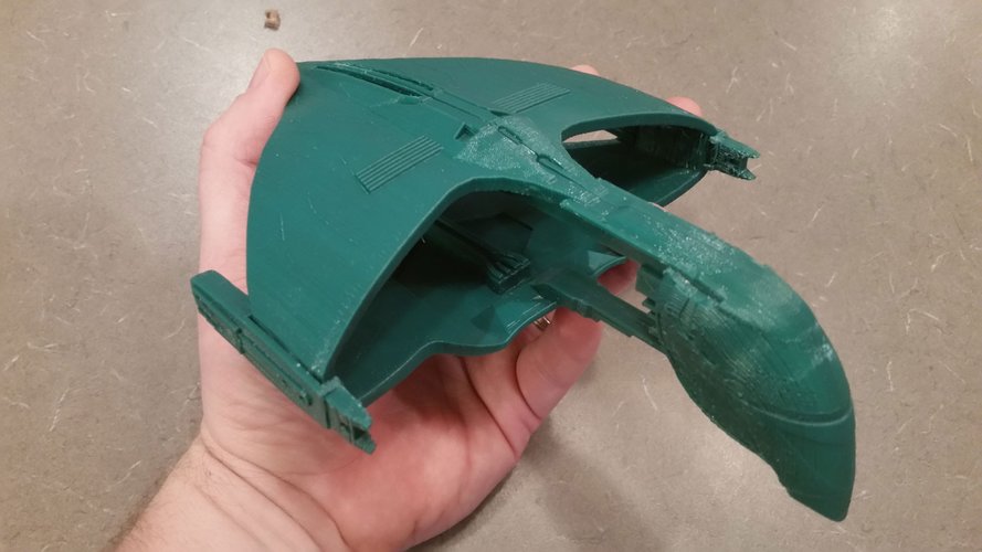 Romulan 'Warbird' Disruptor Array - D'deridex Class 3D Print 53321