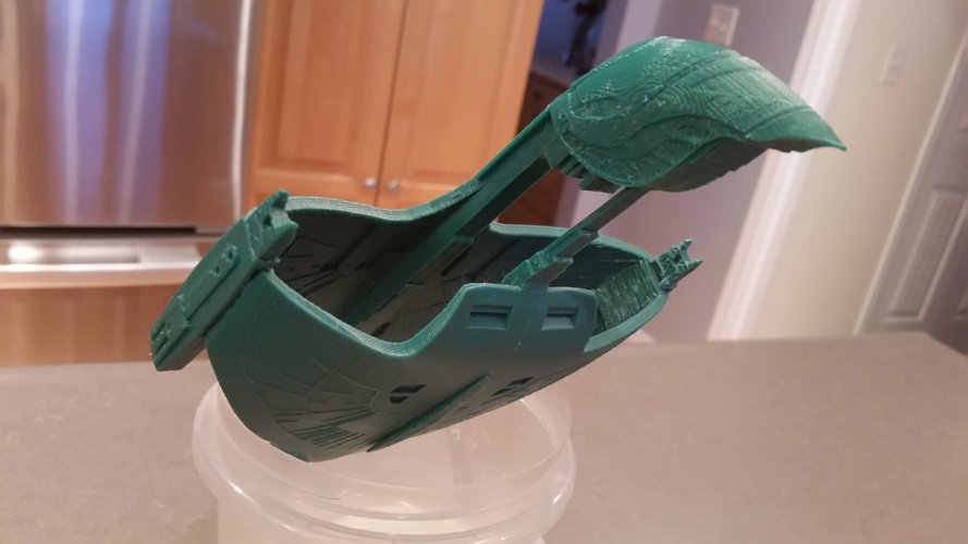 Romulan 'Warbird' Disruptor Array - D'deridex Class 3D Print 53322