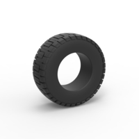 Offroad tire 120 Scale 1:25 - Thumbnail 1