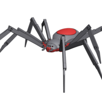 Small brock Giant Spider (articulated legs) 3D Printing 533409