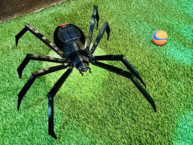 brock Giant Spider (articulated legs) 3D Print 533410