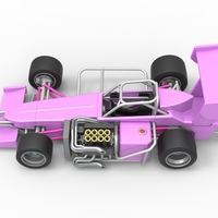 Supermodified front engine race car V2 Scale 1:25 - Thumbnail 10
