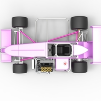 Supermodified front engine race car V2 Scale 1:25 - Thumbnail 11