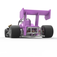 Supermodified front engine race car V2 Scale 1:25 - Thumbnail 15