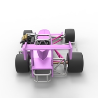 Supermodified front engine race car V2 Scale 1:25 - Thumbnail 17