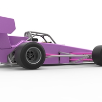 Supermodified front engine race car V2 Scale 1:25 - Thumbnail 20
