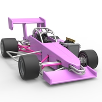 Supermodified front engine race car V2 Scale 1:25 - Thumbnail 23