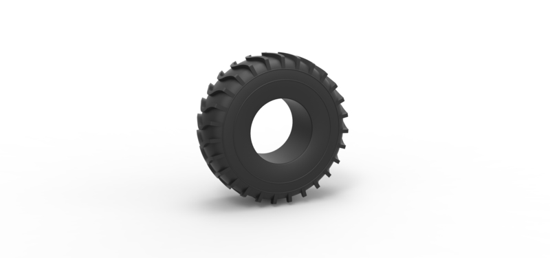 Low pressure tire 11 Scale 1:25