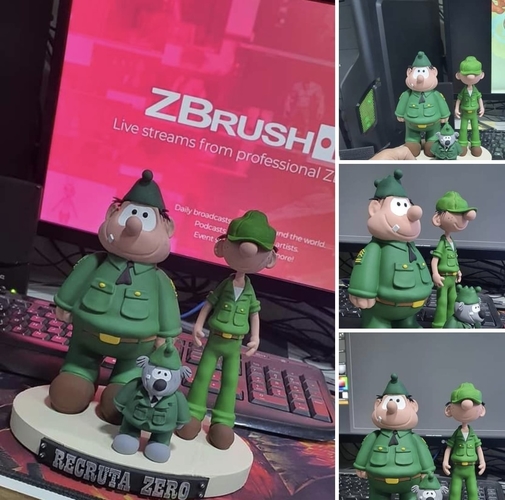 ​Beetle Bailey 3D Print 533679