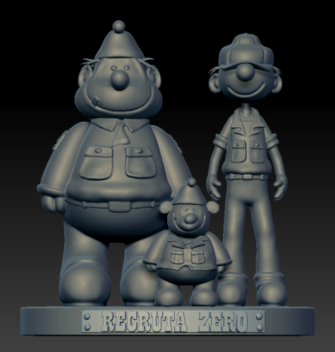 ​Beetle Bailey 3D Print 533680