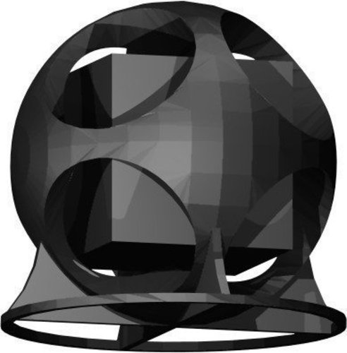 Cube in Sphere 3D Print 53369