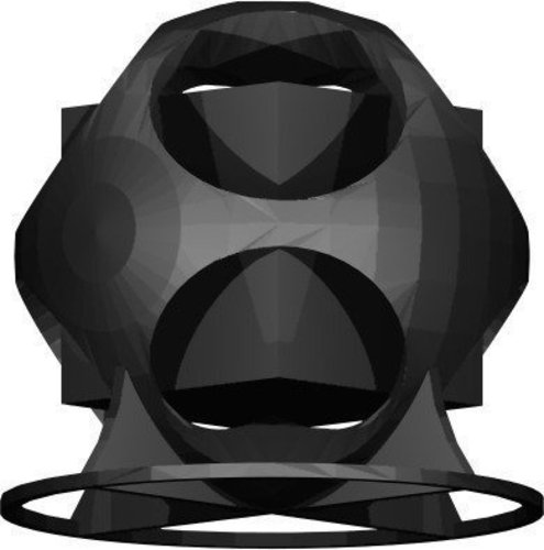 Cube in Sphere 3D Print 53370