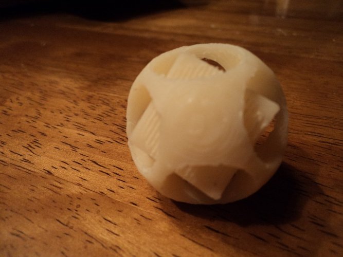 Cube in Sphere 3D Print 53371