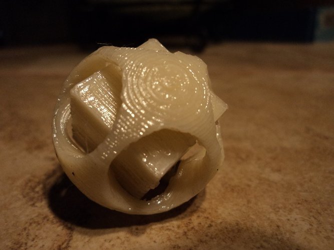 Cube in Sphere 3D Print 53373