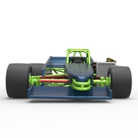 Supermodified front engine race car V3 Scale 1:25 - Thumbnail 7