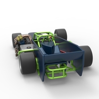 Supermodified front engine race car V3 Scale 1:25 - Thumbnail 14