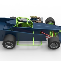 Supermodified front engine race car V3 Scale 1:25 - Thumbnail 19