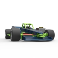 Supermodified front engine race car V3 Scale 1:25 - Thumbnail 23