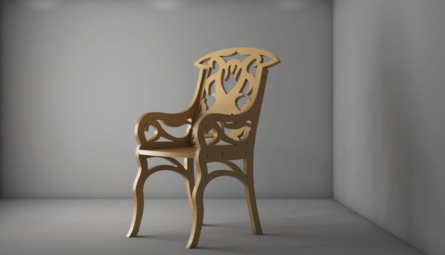 Dining Seat Puzzle 3D Print 53384