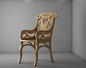 Pin Dining Seat Puzzle 3D Printing 53384