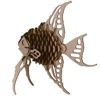 Small AngleFish 3D Printing 53385