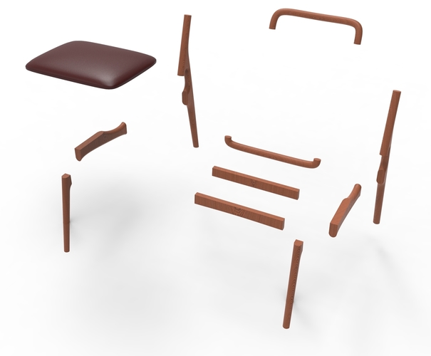 pitanga chair 3D Print 533880